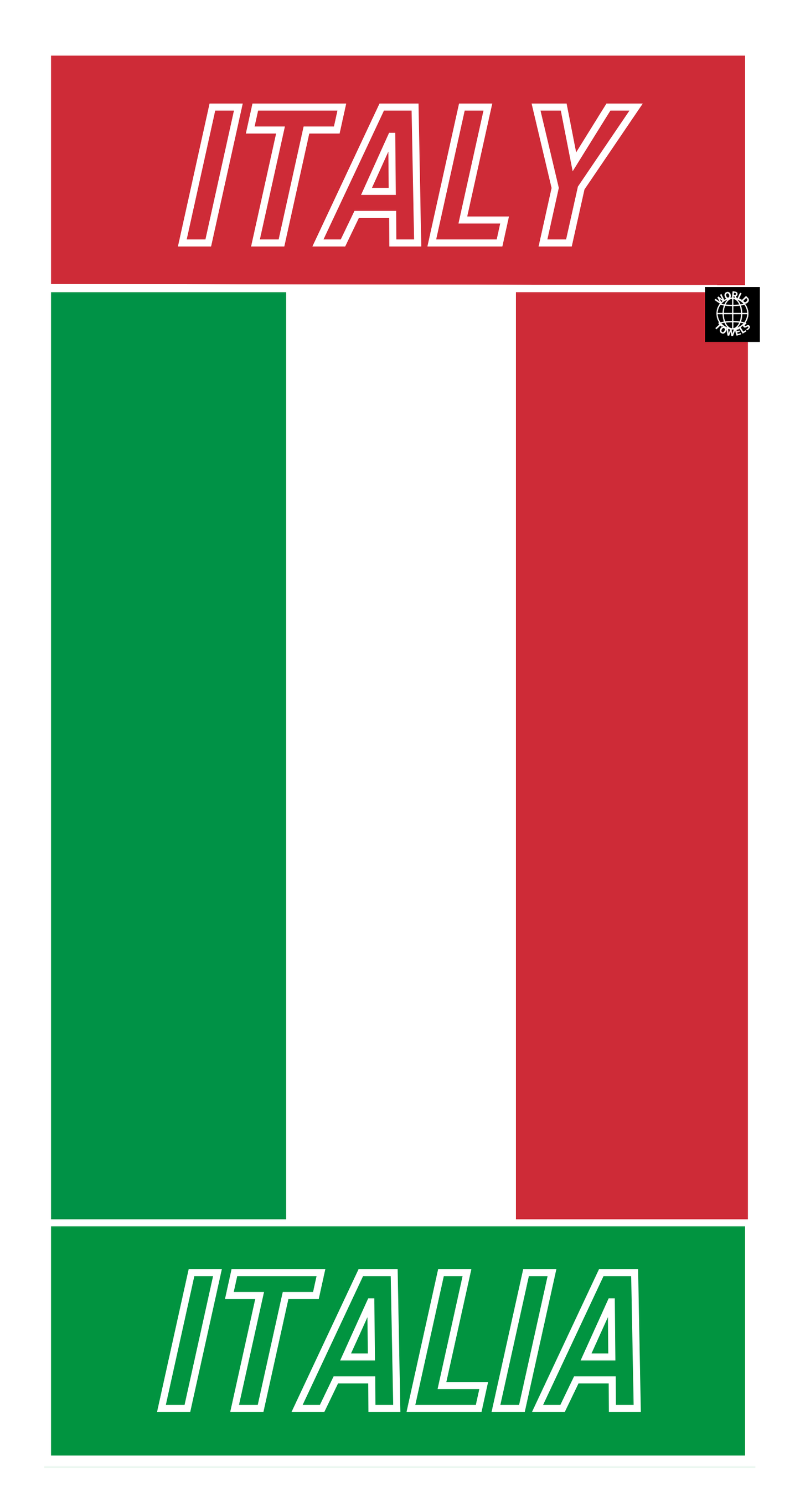 Italy 🇮🇹 Sustainable Gym Towel