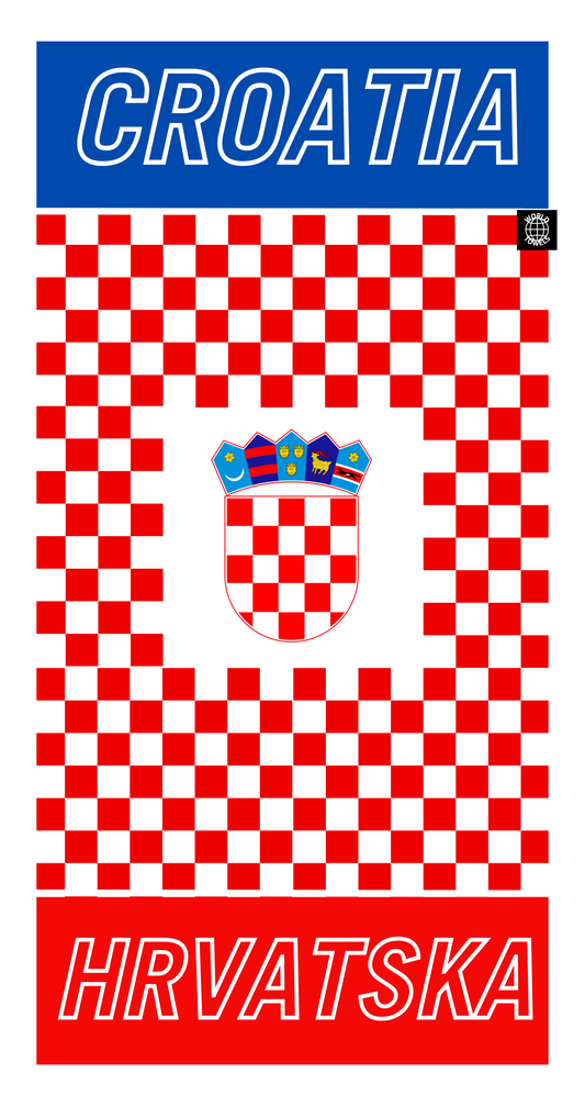 Croatia 🇭🇷 Sustainable Gym Towel