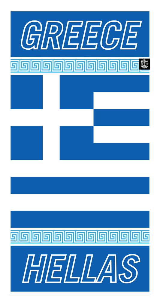 Greece 🇬🇷 Sustainable Gym Towel